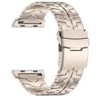 For Apple Watch 46mm / 49mm / 45mm / 44mm 26mm Quick Release Flat Buckle Titanium Alloy Watch Band(Titanium) - 2