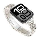 For Apple Watch 46mm / 49mm / 45mm / 44mm Water Drop Zinc Alloy Watch Band(Starlight) - 1