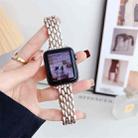 For Apple Watch 46mm / 49mm / 45mm / 44mm Water Drop Zinc Alloy Watch Band(Starlight) - 2