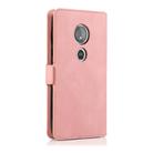 For Motorola Moto E5 Retro Magnetic Closing Clasp Horizontal Flip Leather Case with Holder & Card Slots & Photo Frame & Wallet(Rose Gold) - 3