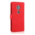 For Motorola Moto E5 Retro Magnetic Closing Clasp Horizontal Flip Leather Case with Holder & Card Slots & Photo Frame & Wallet(Red) - 3