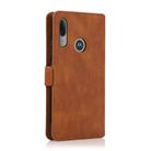 For Motorola Moto E6 Plus Retro Magnetic Closing Clasp Horizontal Flip Leather Case with Holder & Card Slots & Photo Frame & Wallet(Brown) - 3