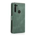 For Motorola Moto G8 Power Retro Magnetic Closing Clasp Horizontal Flip Leather Case with Holder & Card Slots & Photo Frame & Wallet(Green) - 3