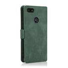 For Motorola Moto E6 Play Retro Magnetic Closing Clasp Horizontal Flip Leather Case with Holder & Card Slots & Photo Frame & Wallet(Green) - 3