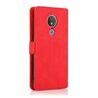 For Motorola Moto G7 Power(US Version) Retro Magnetic Closing Clasp Horizontal Flip Leather Case with Holder & Card Slots & Photo Frame & Wallet(Red) - 3