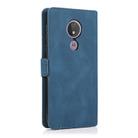 For Motorola Moto G7 Power(US Version) Retro Magnetic Closing Clasp Horizontal Flip Leather Case with Holder & Card Slots & Photo Frame & Wallet(Navy Blue) - 3