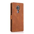 For Motorola Moto G7 Power(EU Version) Retro Magnetic Closing Clasp Horizontal Flip Leather Case with Holder & Card Slots & Photo Frame & Wallet(Brown) - 3