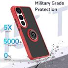 For vivo V50 Lite 5G Q Shadow 1 Series TPU + PC Phone Case with Ring(Green) - 2