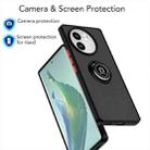 For vivo V40 Lite 5G Q Shadow 1 Series TPU + PC Phone Case with Ring(Sky Blue) - 3