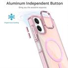 For Samsung Galaxy A06 4G Plating Gradient Discolor MagSafe Phone Case(Blue) - 3