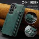For Samsung Galaxy S25 5G DG.MING MAGKING-K3 Series MagSafe RFID Card Bag Detachable Phone Case(Green) - 2