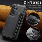 For Samsung Galaxy S25+ 5G DG.MING MAGKING-K3 Series MagSafe RFID Card Bag Detachable Phone Case(Black) - 2