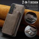 For Samsung Galaxy S25+ 5G DG.MING MAGKING-K3 Series MagSafe RFID Card Bag Detachable Phone Case(Coffee) - 2