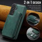 For Samsung Galaxy S25+ 5G DG.MING MAGKING-K3 Series MagSafe RFID Card Bag Detachable Phone Case(Green) - 2