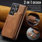 For Samsung Galaxy S25 Ultra 5G DG.MING MAGKING-K3 Series MagSafe RFID Card Bag Detachable Phone Case(Brown) - 2
