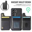 For Samsung Galaxy S24 5G DG.MING MAGKING-K3 Series MagSafe RFID Card Bag Detachable Phone Case(Black) - 3