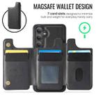 For Samsung Galaxy S24+ 5G DG.MING MAGKING-K3 Series MagSafe RFID Card Bag Detachable Phone Case(Black) - 3