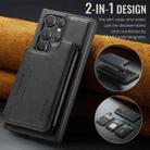 For Samsung Galaxy S23 Ultra 5G DG.MING MAGKING-K3 Series MagSafe RFID Card Bag Detachable Phone Case(Black) - 2