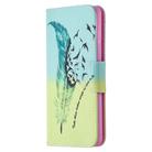 For Samsung Galaxy S20 FE 5G / S20 Lite Colored Drawing Pattern Horizontal Flip Leather Case with Holder & Card Slots & Wallet(Feather Birds) - 2