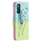 For Samsung Galaxy S20 FE 5G / S20 Lite Colored Drawing Pattern Horizontal Flip Leather Case with Holder & Card Slots & Wallet(Feather Birds) - 3