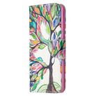 For Samsung Galaxy S20 FE 5G / S20 Lite Colored Drawing Pattern Horizontal Flip Leather Case with Holder & Card Slots & Wallet(Life Tree) - 2