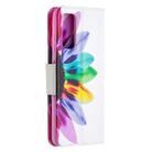 For Samsung Galaxy S20 FE 5G / S20 Lite Colored Drawing Pattern Horizontal Flip Leather Case with Holder & Card Slots & Wallet(Sun Flower) - 3