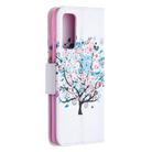 For Samsung Galaxy S20 FE 5G / S20 Lite Colored Drawing Pattern Horizontal Flip Leather Case with Holder & Card Slots & Wallet(Little Tree) - 3