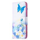 For Samsung Galaxy S20 FE 5G / S20 Lite Colored Drawing Pattern Horizontal Flip Leather Case with Holder & Card Slots & Wallet(Butterflies Love Flower) - 2