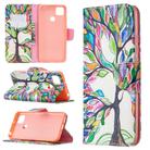 For Xiaomi Redmi 9C Colored Drawing Pattern Horizontal Flip Leather Case with Holder & Card Slots & Wallet(Life Tree) - 1