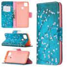 For Xiaomi Redmi 9C Colored Drawing Pattern Horizontal Flip Leather Case with Holder & Card Slots & Wallet(Plum Blossom) - 1