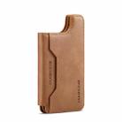 DG.MING MAGKING-K3 Series MagSafe RFID Card Bag(Brown) - 1