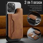 DG.MING MAGKING-K3 Series MagSafe RFID Card Bag(Brown) - 2