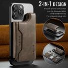 DG.MING MAGKING-K3 Series MagSafe RFID Card Bag(Coffee) - 2