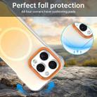 For iPhone 16 Pro Max Borderless Series Magnetic MagSafe Gradient Color Phone Case(Yellow) - 3