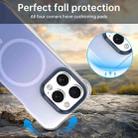 For iPhone 16 Pro Max Borderless Series Magnetic MagSafe Gradient Color Phone Case(Blue) - 3