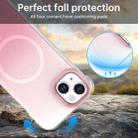 For iPhone 14 Borderless Series Magnetic MagSafe Gradient Color Phone Case(Pink) - 3