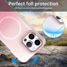 For iPhone 14 Pro Max Borderless Series Magnetic MagSafe Gradient Color Phone Case(Pink) - 3