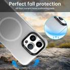 For iPhone 14 Pro Max Borderless Series Magnetic MagSafe Gradient Color Phone Case(Black) - 3