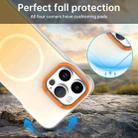 For iPhone 14 Pro Max Borderless Series Magnetic MagSafe Gradient Color Phone Case(Yellow) - 3