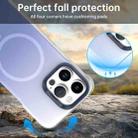 For iPhone 14 Pro Max Borderless Series Magnetic MagSafe Gradient Color Phone Case(Blue) - 3