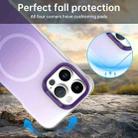 For iPhone 14 Pro Max Borderless Series Magnetic MagSafe Gradient Color Phone Case(Purple) - 3