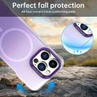 For iPhone 13 Pro Max Borderless Series Magnetic MagSafe Gradient Color Phone Case(Purple) - 3
