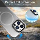For iPhone 13 Pro Borderless Series Magnetic MagSafe Gradient Color Phone Case(Black) - 3