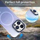 For iPhone 13 Pro Borderless Series Magnetic MagSafe Gradient Color Phone Case(Blue) - 3