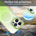 For iPhone 13 Pro Borderless Series Magnetic MagSafe Gradient Color Phone Case(Green) - 3