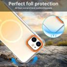 For iPhone 11 Borderless Series Magnetic MagSafe Gradient Color Phone Case(Yellow) - 3