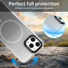 For iPhone 11 Pro Borderless Series Magnetic MagSafe Gradient Color Phone Case(Black) - 3