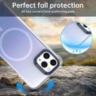 For iPhone 11 Pro Borderless Series Magnetic MagSafe Gradient Color Phone Case(Blue) - 3