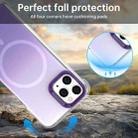 For iPhone 11 Pro Borderless Series Magnetic MagSafe Gradient Color Phone Case(Purple) - 3
