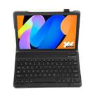 For Lenovo Xiaoxin Pad 11 inch 2025 AM31 Ultra-thin Detachable Bluetooth Keyboard Leather Tablet Case(Black) - 3